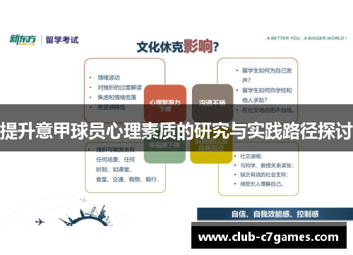 提升意甲球员心理素质的研究与实践路径探讨